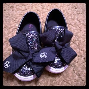 Jojo Siwa Black Sequin Shoes